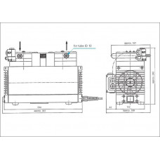 Диафрагменный хим. стойкий вак. насос с сист. самоосушки KNF LABOPORT® SD N 842.3 FT.40.18 (34 л/мин, 4 мбар) Диафрагменный хим. стойкий вак. насос с сист. самоосушки KNF LABOPORT® SD N 842.3 FT.40.18 (34 л/мин, 4 мбар)