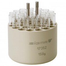 Вставка Sigma 17352, для 25-ти пробирок 5 мл, круглая Вставка Sigma 17352, для 25-ти пробирок 5 мл, круглая