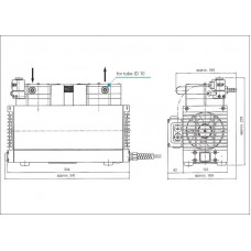 Диафрагменный хим. стойкий вак. насос с сист. самоосушки KNF LABOPORT® SD N 840.3 FT.40.18 (34 л/мин, 10 мбар) Диафрагменный хим. стойкий вак. насос с сист. самоосушки KNF LABOPORT® SD N 840.3 FT.40.18 (34 л/мин, 10 мбар)