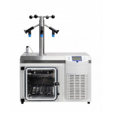 Лиофильная сушка Martin Christ Epsilon 1-4 LSCplus, комплект с 1 полкой, запечатывающим устройством и 4 кранами для колб Лиофильная сушка Martin Christ Epsilon 1-4 LSCplus, комплект с 1 полкой, запечатывающим устройством и 4 кранами для колб