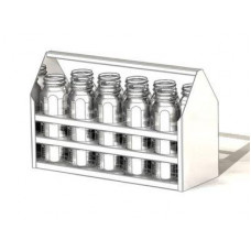 Штатив портативный для 10 детских бутылочек для бань Memmert Штатив портативный для 10 детских бутылочек для бань Memmert