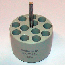 Вставка Sigma 17008, для 12-ти пробирок 1,5/2 мл, круглая Вставка Sigma 17008, для 12-ти пробирок 1,5/2 мл, круглая
