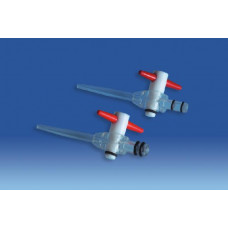 Кран для бюретки VITLAB 25 мл, PMP/PTFE Кран для бюретки VITLAB 25 мл, PMP/PTFE