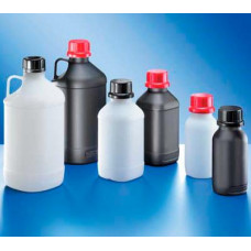 Бутыль Kautex со средним горлом прозрачная HDPE 1000 мл, 45 мм, без крышки, с сертификатом ООН Бутыль Kautex со средним горлом прозрачная HDPE 1000 мл, 45 мм, без крышки, с сертификатом ООН
