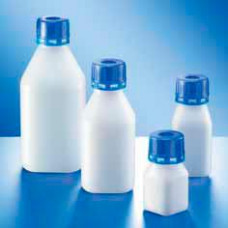 Бутыль Kautex SafeGrip 50 мл, HDPE, квадратная, прозрачная, без крышки Бутыль Kautex SafeGrip 50 мл, HDPE, квадратная, прозрачная, без крышки