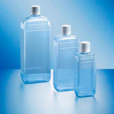 Бутыль Kautex узкогорлая 500 мл, PVC, прямоугольная, прозрачная, без крышки Бутыль Kautex узкогорлая 500 мл, PVC, прямоугольная, прозрачная, без крышки